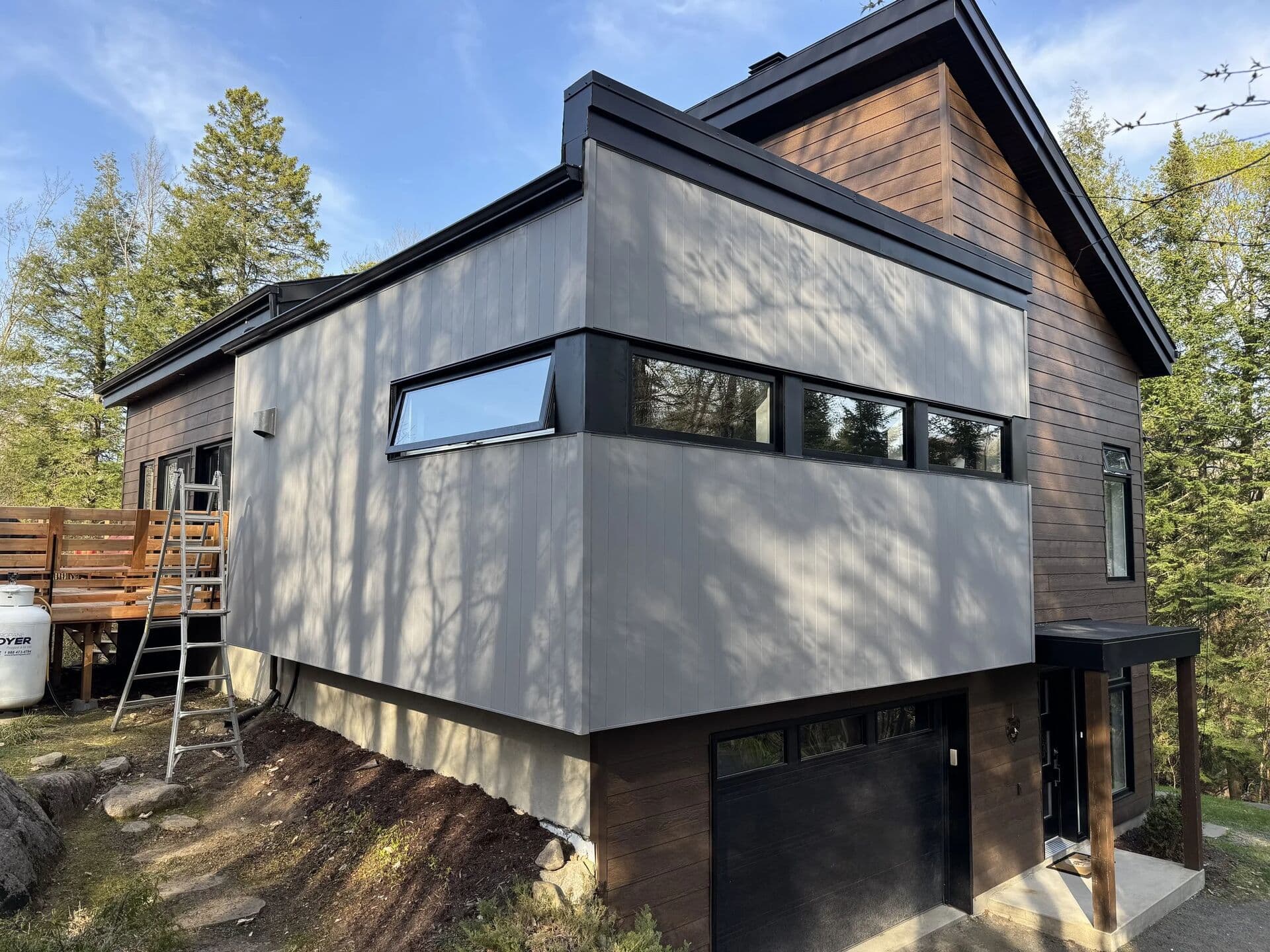 Revêtement extérieur.